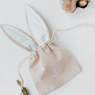 GRANDS SACS CADEAUX LAPIN EN LOT DE 2