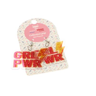 Ohrringe der Pop-Girl-Power-Kollektion