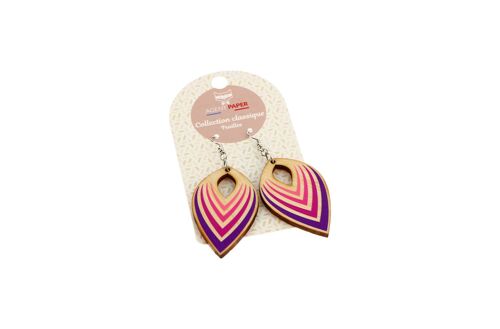 Boucles d'oreilles Collection Classique Feuilles