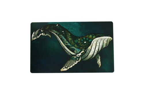 Tableau décoratif aquatique Baleine