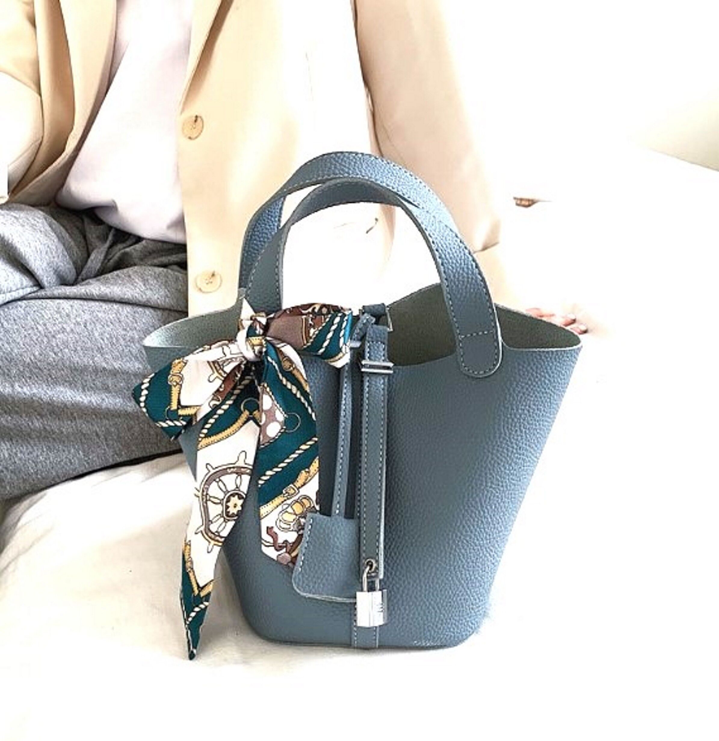 AnBeck 'The Refreshing Lady' Borsa a Mano 2 in 1 (Blu)