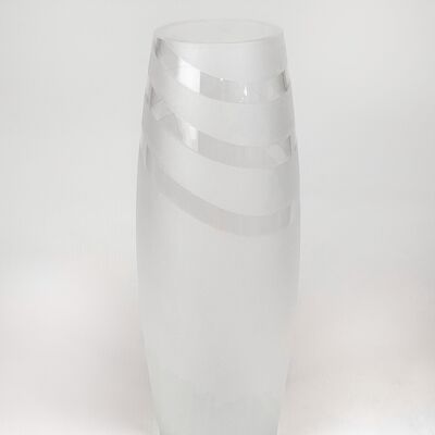 Vaso decorativo in vetro artistico 7736/300/mt295