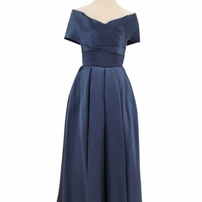 Navy Blue Cocktail Dress