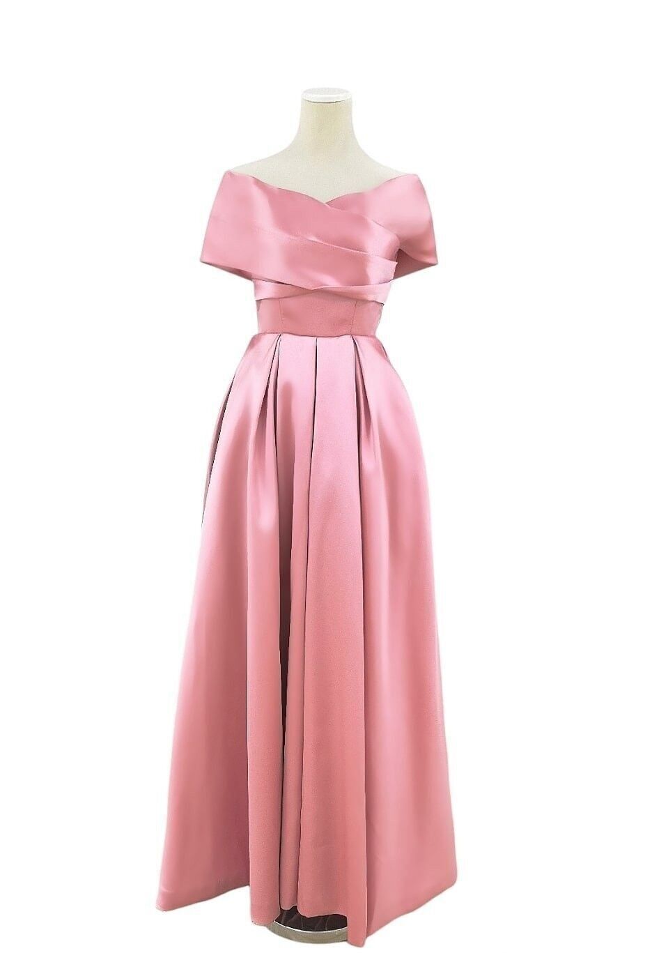 vestido de coctel rosa