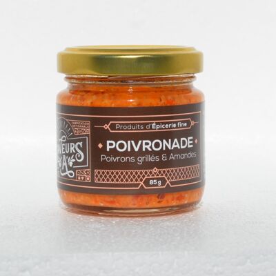 Tartinade Poivronade «Poivrons grillés et Amandes»