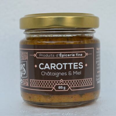 Crema spalmabile di carote "Castagne e miele".