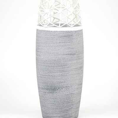 Handpainted glass vase for flowers 7736/300/sh186 | Barrel table vase height 30 cm