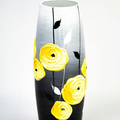 Vaso decorativo in vetro artistico 7736/300/sh294