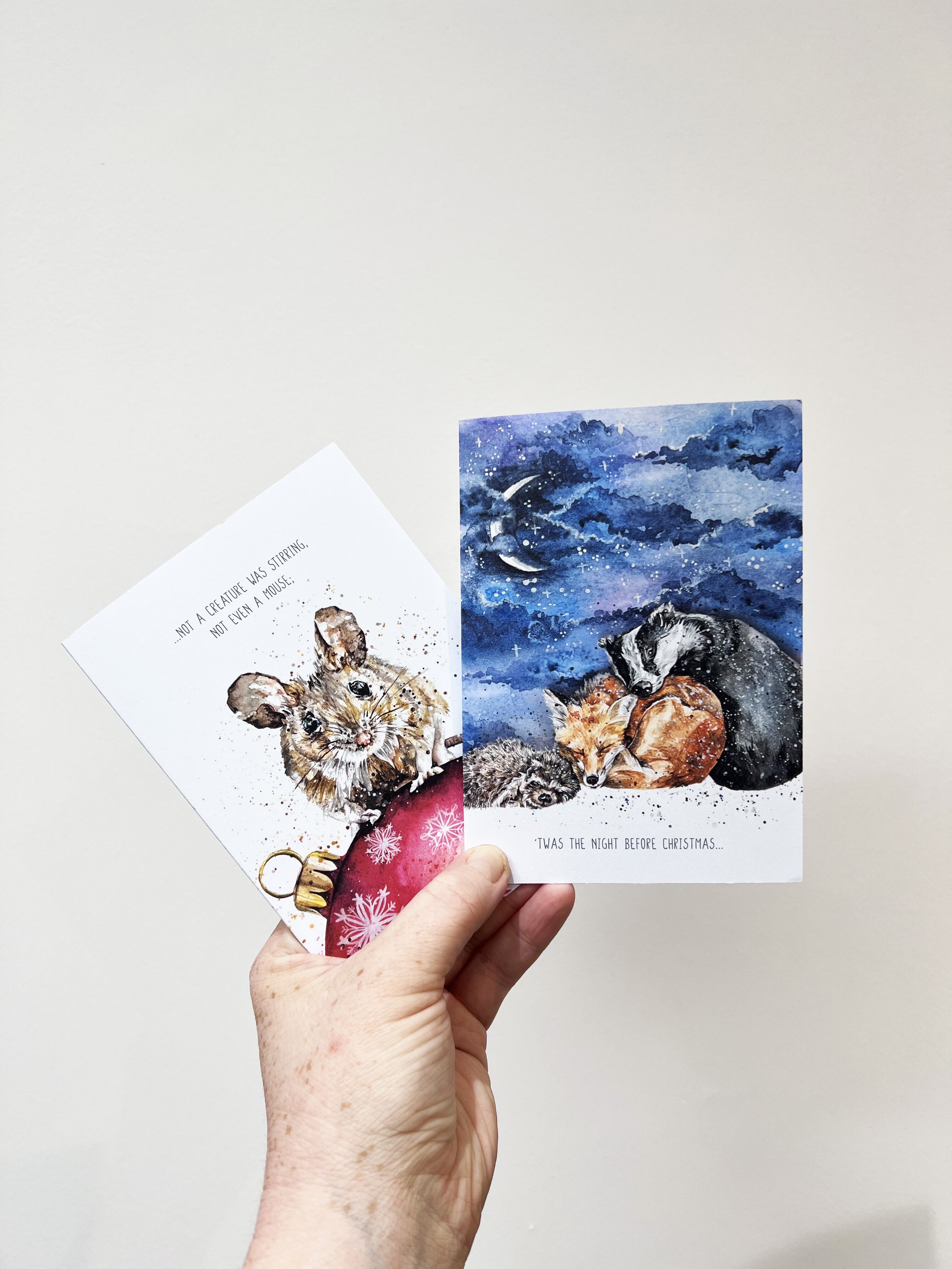 Weihnachtskartenpaket