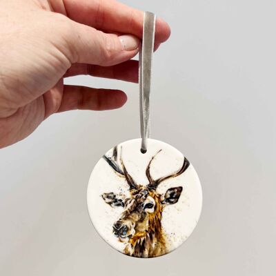 Stag Christmas Decoration