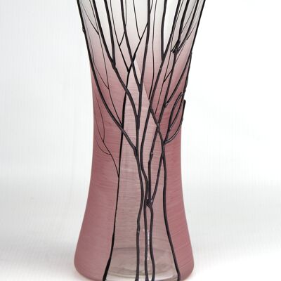 Vase en verre décoratif d'art 7756/300/sh267