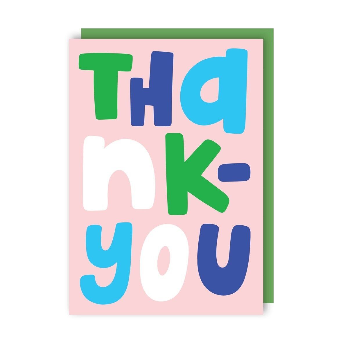 Pacchetto di carte di ringraziamento da 6