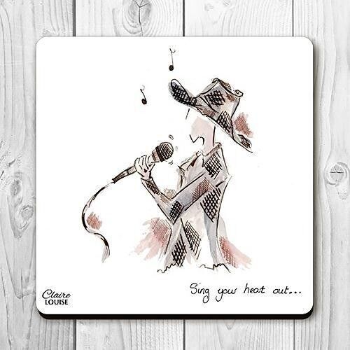 Drinks Coaster - Canta a squarciagola