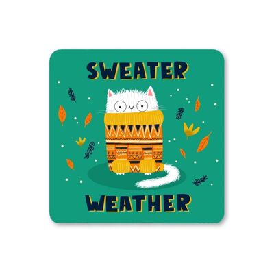 Pullover-Wetter-Untersetzer, 6er-Pack
