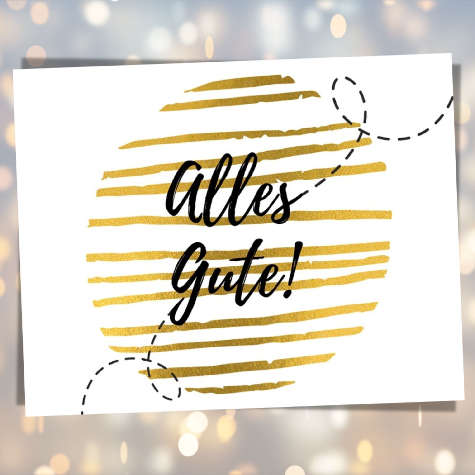 Geburtstagskarte, Happy Birthday Postkarte, Grußkarte zum Geburtstag, Glückwunschkarte DIN A6, Karte große:  148x105 mm FSC- Papier