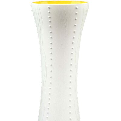 Handpainted glass vase for flowers 7756/360/sh073 | Coil table vase height 40 cm