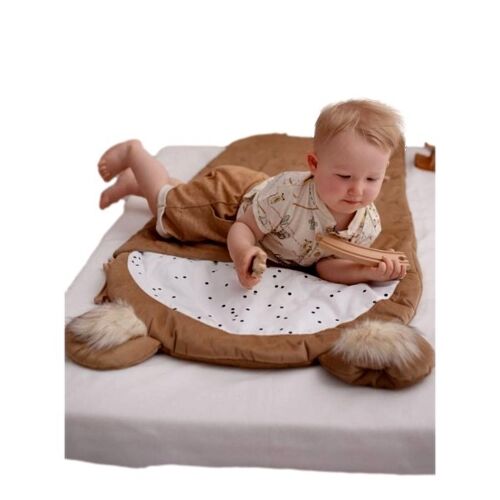 Sleeping bag dream catcher (light)  Caramel Teddy in Clouds - 120x60 cm