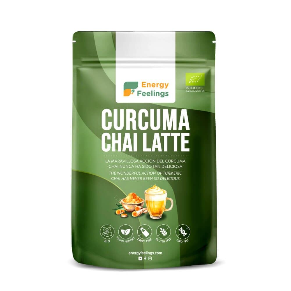 ÖKO-KURKUMA CHAI LATTE - 150 g schütteln