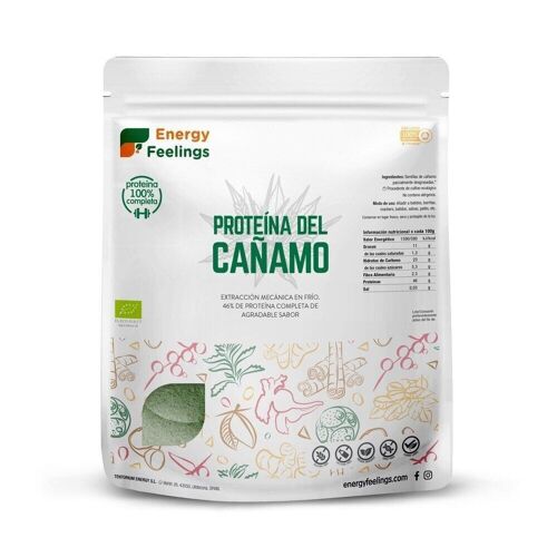 PROTEÍNA DE CÁÑAMO ECO - 500 g