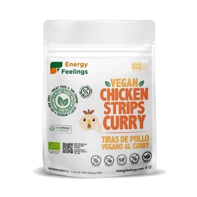 ORGANIC CHICKEN CURRY STRIPS - 165g