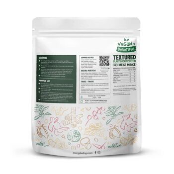 PROTÉINE VÉGÉTALE TEXTURÉE ECO HACHÉ DE BŒUF - 400 g 2