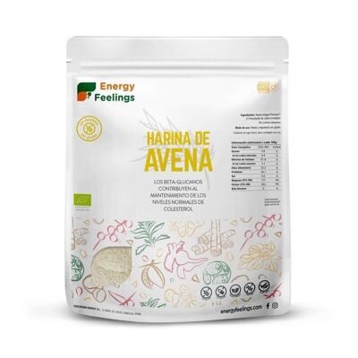 FARINE D'AVOINE SANS GLUTEN BIO 1 KG