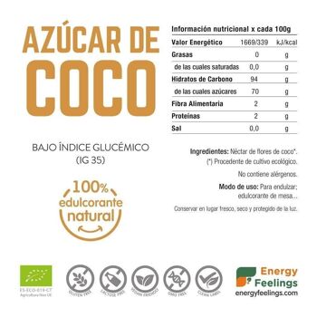 SUCRE DE COCO BIO - 200 g 3