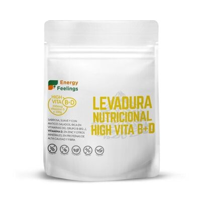 FLOCONS DE LEVURE NUTRITIONNELLE HIGH VITA B+D - 75 g