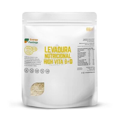 LIEVITO NUTRIZIONALE IN FIOCCHI HIGH VITA B+D - 1 Kg