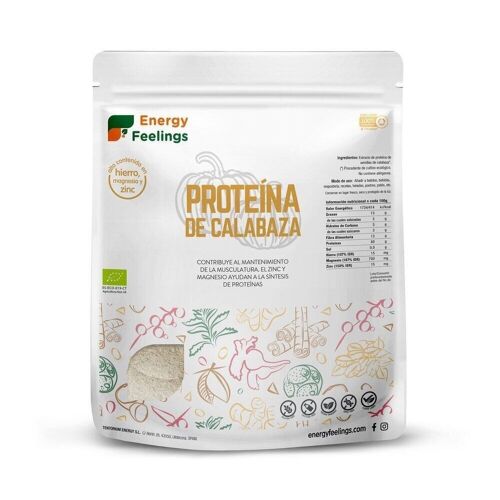 PROTEÍNA DE CALABAZA ECO - 500 g