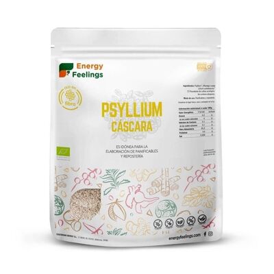 ORGANIC WHOLE PSYLLIUM HUSK - 500 g