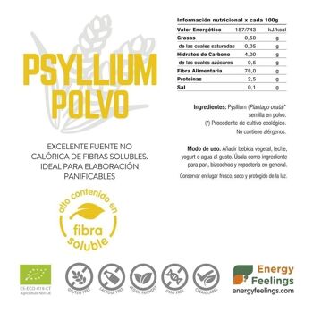 POUDRE DE PSYLLIUM BIO - 500 g 4