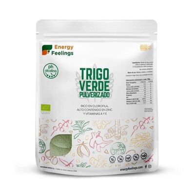 ECO PULVERIERTES GRÜNES WEIZENGRAS - 1 Kg