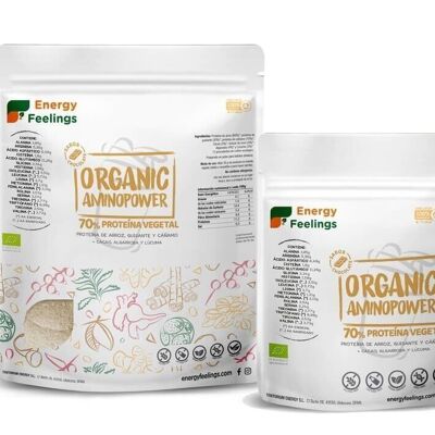ORGANIC AMINOPOWER 73% CHOCO ECO - Smoothie 200 g