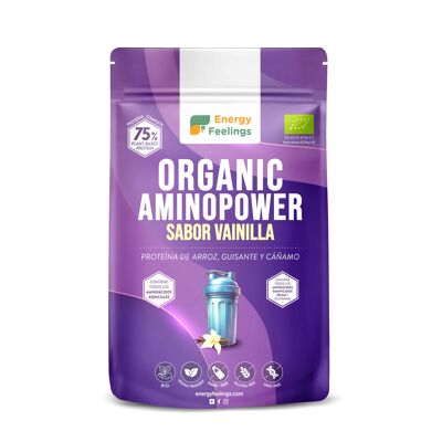 AMINOPOWER BIOLOGICO 75% ECO VANIGLIA - Frullato 500 g