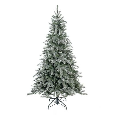 Evergreen Künstlicher Weihnachtsbaum Frost Fichte | Weiß | 116x180 cm