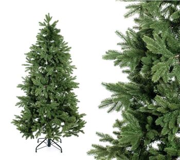 Arbre de Noël artificiel à feuilles persistantes Pin Roswell | Vert 8