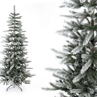 Evergreen Artificial Christmas Tree Cedar Frost Pine | White | 210cm