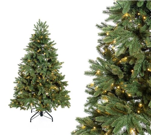 Evergreen Künstlicher Weihnachtsbaum Roswell Kiefer LED | Grün