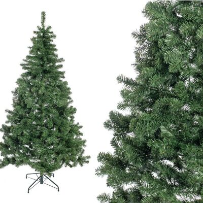 Árbol de Navidad artificial de hoja perenne Pino Oxford | Verde | 210cm