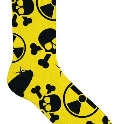 Sock Radioactive Warning 36-41