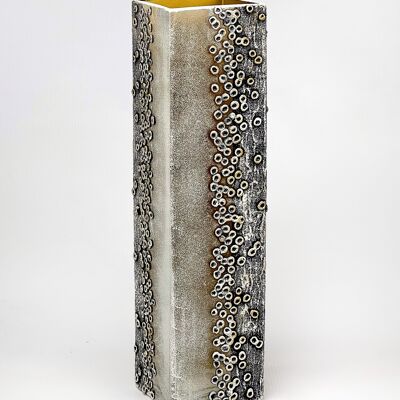 Vase en verre décoratif d'art 6360/400/lk281