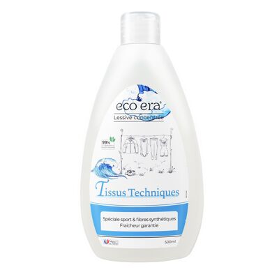 Detergente concentrado para tejidos técnicos, especial para ropa deportiva y sintética, 500 ml