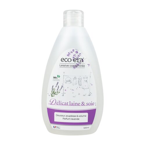 Lessive concentrée linge délicat spéciale laine et soie, 500 ml