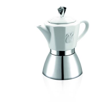 Cuisinière inox/porcelaine "Florence" 8/4 tasses 2