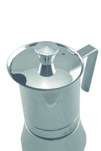 Cuisinière inox "Milano" 4/2 tasses