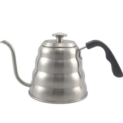 Gooseneck kettle Genoa silver 1.2 L