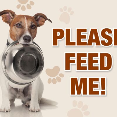 Animal mat Please feed me