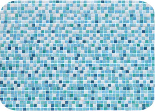 Küchenmatte Mosaik blau