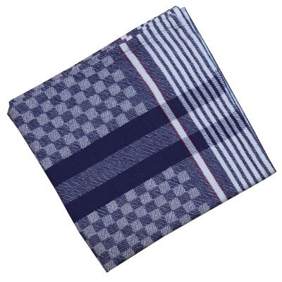 Pit cloth blue/grey 45 x 90 cm